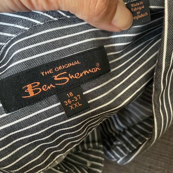 ⚡️Ben Sherman Buttoned Down Dress Shirt ~ Size XXL 18 36-37 ⚡️ - Picture 5 of 5